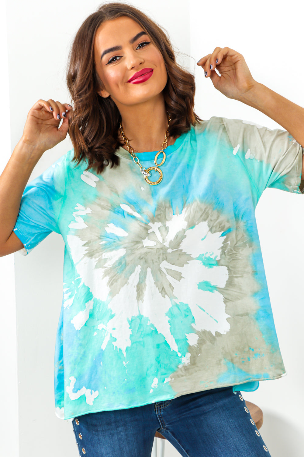 Tie-dying To See You - T-shirt In BLUE ...